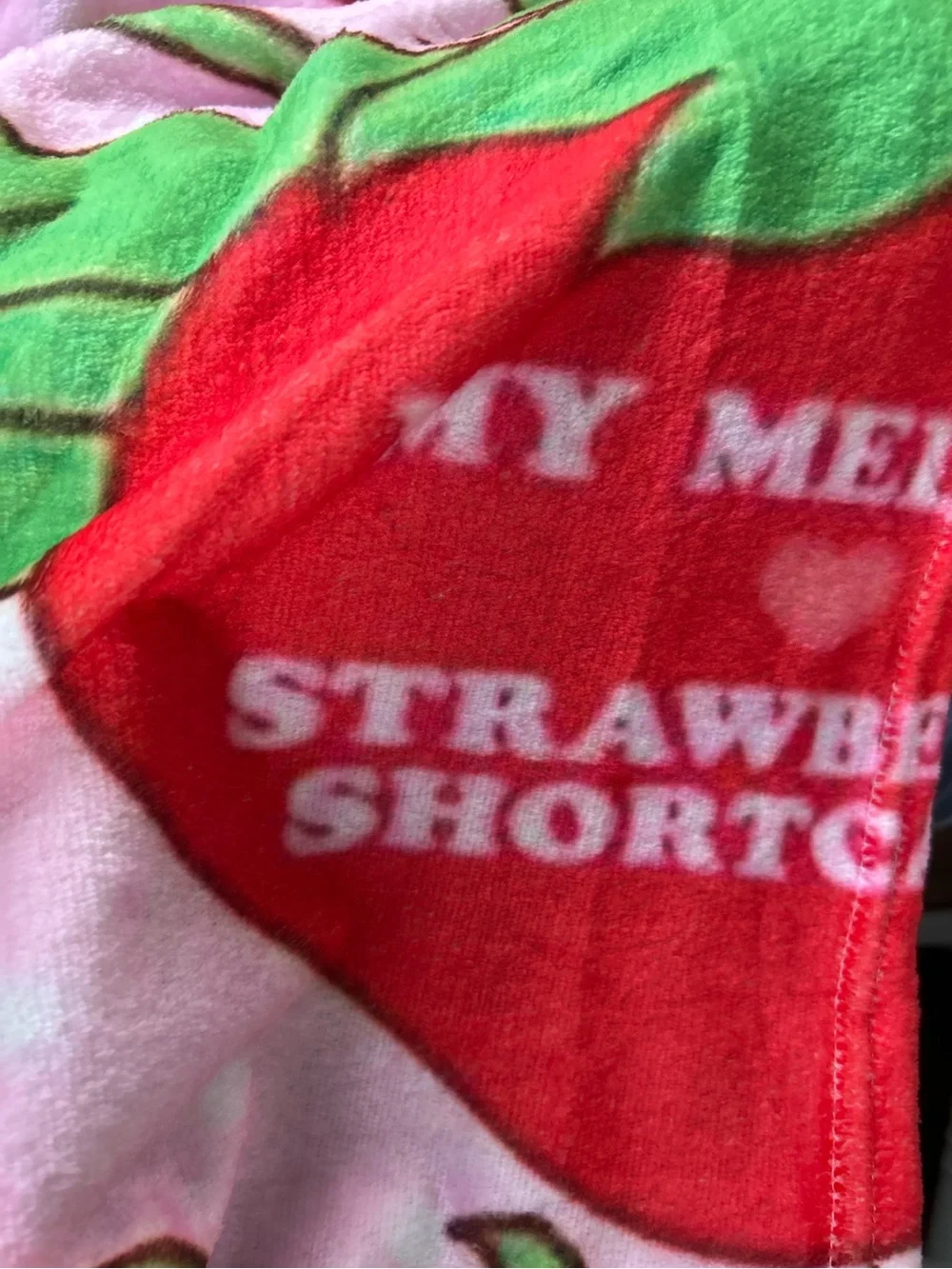 Strawberry Shortcake x My Melody Throw Blanket | Brand New
